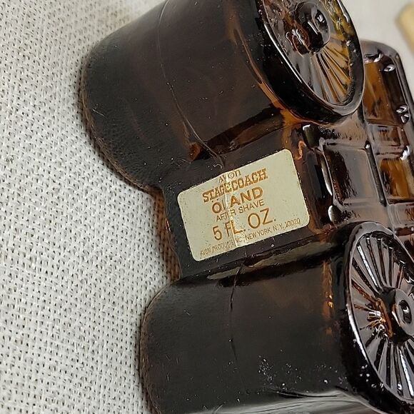 Vintage Avon Stagecoach Oland After Shave ,Vtg Avon straight 8 island lime car - Picture 6 of 6